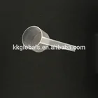 Durable and unbreakable 50ml 50cc plastic spoon scoop for powder, liquid