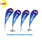 Personalized Logo Branded Advertising Beach Teardrop Flag