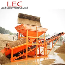 China (mainland) 100-120m3/hour Automatic Sieving Machine For Mining Use Rotary Drum Sand Screening Equipment