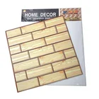 3d brick stone self-adhesive wallpaper Waterproof Stone wall paper Brick Wall Paper Decorative Wall Stickers