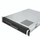 2u storage server case 9 bays rackmount chassis support ATX and 2u psu industrial case