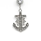 Factory Free Sample Wholesale Price Silver Exotic belly Body Jewelry