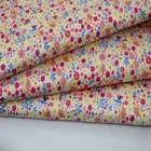 32S cotton spandex satin fabric for women's dress ladies skirt fabric with printed