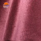 Tear-Resistant red poly stretch Embossed velour fabric