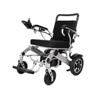 Outdoor travel economic ultralight portable folding power electric wheelchair