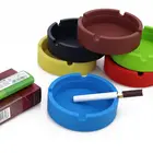 High Quality Reusable Round Shape Silicone Ashtray