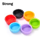 custom High temperature food grade Multicolor Beer Saves Silicone Bottle Caps Wine Stopper
