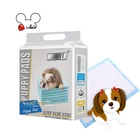 Fashion housebreaking drying suface dog wee wee pad with custom logo/dog waterproof bed sheets