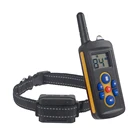 Manufacturer wholesale electric rechargeable adjustable vibration beep static shock remote pet dog training collar