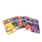 Custom Printed Waterproof Aluminum Foil Plastic Cigar Wrap Packaging Zipper Bags With Customer Logo