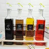 500ml Glass Olive Oil Vinegar Dispenser Bottle For Kitchen