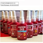 Henkel loctite threadlocker acrylic anaerobic adhesive loctite 222 242 243 262 263 270 271 272 277 290 50ml 250ml bottle