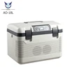 18L new Portable Electric Mini Thermoelectric car fridge 12v 240v Camping Travel Home Cooler Box for Car
