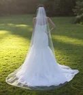 Classic Single Tier 1T Bridal Cathedral Length Wedding Veil