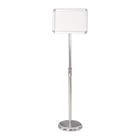Advertisement notice aluminium snap frame display stand sign board