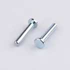 Factory Hardware Fasteners Cold Forging Mild Steel Solid Steel Rivet with Zinc Plated