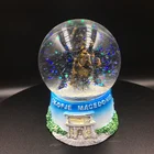 Macedonia exquisite souvenir snow globe custom snow globe