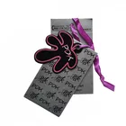 Made in China Good Quality Girl's Clothing Brand Name transparent hang tag