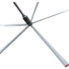 QX shanghai industrial big wind low noise aluminum blade ceiling fan with 13 years experience supplier