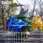 Dinosaur Carousel Ride Outdoor Amusement Park Equipment