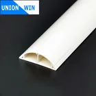 PVC cable duct plastic wire way high quality cable raceway PVC cable trunking size