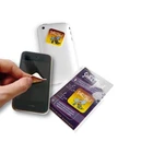 Mobile Phone Sticky Screen Cleaner Stickers Microfiber Cloth Sticker