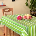 2019 Guangzhou modern design green table cloth plain plastic table cloth