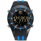 Luminous multi-function sport waterproof silicone digital watch pedometer alarm calorie calendar message reminder