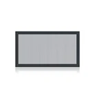 Fixed frame screen for the projector with matt black border with aluminum frame