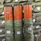 120*2.2cm pvc cover wooden broom handle wooden mop stick