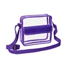 Clear Crossbody Messenger Shoulder Bag With Adjustable Strap