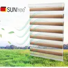 Easy Assemble Folding Paper Plissed Blinds for home