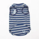 Brand New Pet Dog Sailors Striped Shirt Casual Pullover Navy Style Tank Top Shirt