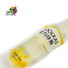Water Pouch Plastic Pouches Drink Bags Plastic Flexible Drink Liquid Water Stand Up Packing Bags / Bottle Shaped Juice Packaging Pouch