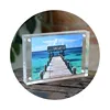 5'' 127x89mm Acrylic Magnet Photo Frame Christmas Gift Home Hotel Decor Creative Crystal Clear Rectangle Picture Frame