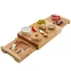 Best Quality - Cheese Tools - Bamboo Wooden Cheese Peel 10inch Baking Board Tools Serving Tray Cutting Board Sector Homemade.