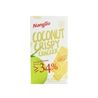 Unique flavor salt coconut cracker 80g made with real coconut juice