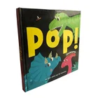 Custom printing children easy english 3d pop up cartoon animal story cardboard books