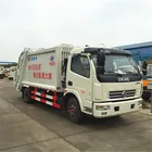 Mini 5 mètres cubes Camion Conteneur Compacteur Camion À Ordures