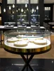 High-End Glass Showcase Display Cabinet And Locked Retail Display Cases For Jewelry Shop