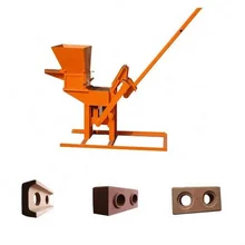 manufacture sale qmr2-40 hand press manual sand lime brick making machine