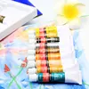 Amazon Hot Selling Free Sample Aluminum Tube 12ML 24 Colors Oil Color Paint Set For Oil Painting