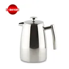 17 Ounce 500ml 4 Coffee Cups French Cafetiere Coffee, French Press with Stainless steel,Double Wall Tea Maker