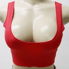 KEYIDI Sexy Fashion Solid Sleeveless T-shirt Expose Crop Tank Top For Women
