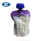 Spout Cap Packaging Beverage Doypack Opaque Storage Yougurt Milk Pouch With Spout Cap Packaging