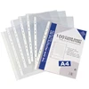 11 Holes Clear Sheet Protectors for Ring Binders Top Loading Page Protectors A4 Letter Size