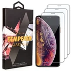 3 Pack Premium Tempered Glass Screen Protector for iPhone XS Max