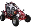 New model EEC two seats automatic 200CC gas cheap adult go karts