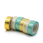 2019 Christmas Card Crafts Paper Tape, Custom Printed Foil Washi Tape