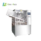 Fully automatic cosmetic tube sealer, tube filling sealing machine,tomato sauce filling machine